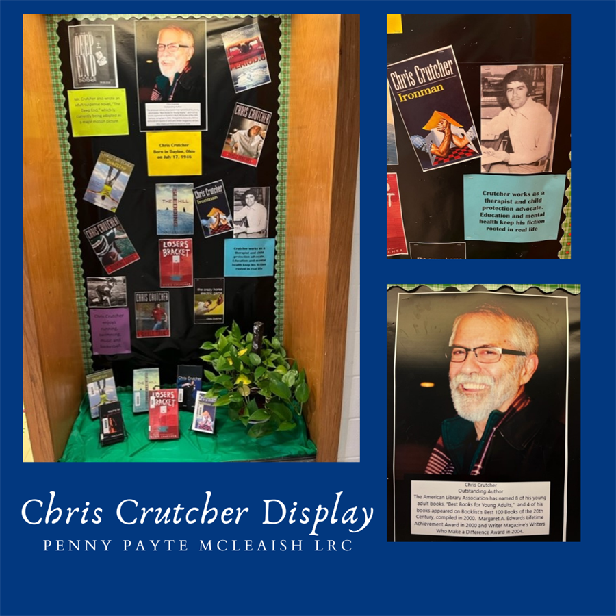 Chris Crutcher Display