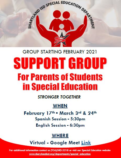 Special Education Support Group for Parents
